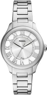 Fossil Womens Gilmore Stainless Steel Watch In Silver