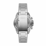 Fossil Bronson Silver And Maroon Watch