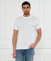 Tommy Hilfiger Mens Arch Pocket Tee T-Shirts In White
