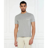 Tommy Hilfiger Mens Arch Pocket Tee T-Shirts In Light Grey