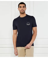 Tommy Hilfiger Mens Arch Pocket Tee T-Shirts In Navy