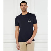 Tommy Hilfiger Mens Arch Pocket Tee T-Shirts In Navy