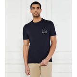 Tommy Hilfiger Mens Arch Pocket Tee T-Shirts In Navy