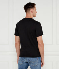 Replay Mens T-Shirt With Graffiti Lettering In Black