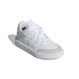 Adidas Unisex Courtblock Sneakers In White
