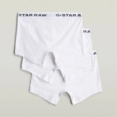 G-Star Mens 3Pack White Boxer Briefs