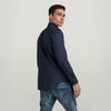 G-Star Raw Mens Dressed Super Slim Shirt In Navy