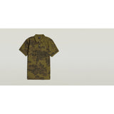 G-Star Raw Mens Dunda Slim Polo Golfers In Dark Olive