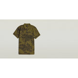 G-Star Raw Mens Dunda Slim Polo Golfers In Dark Olive