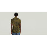 G-Star Raw Mens Dunda Slim Polo Golfers In Dark Olive