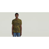 G-Star Raw Mens Dunda Slim Polo Golfers In Dark Olive
