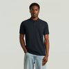 G-Star Raw Mens Dunda Slim Polo Short Sleeve Shirt In Navy