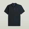G-Star Raw Mens Dunda Slim Polo Short Sleeve Shirt In Navy