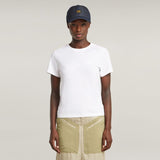 G-Star Raw Womens Embro Logo R White T-Shirt