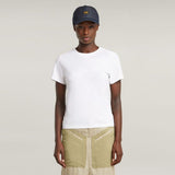 G-Star Raw Womens Embro Logo R White T-Shirt