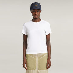 G-Star Womens Embro Logo R White T-Shirt
