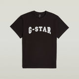 G-Star Raw Mens Felt Logo T-Shirt In Black