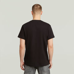 G-Star Raw Mens Felt Logo T-Shirt In Black