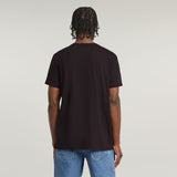 G-Star Raw Mens Finger Print Burger R Black T-Shirt