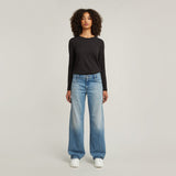 G-Star Raw Ladies Judee Loose Jeans In Light Blue