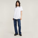 G-Straw Raw Womens Lash Fem T-Shirts In White