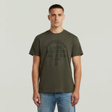 G-Star Raw Mens Purveyors T-Shirt In Asphalt