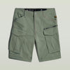 G-Star Raw Mens Rovic Zip Relaxed Shorts In Light Orphus