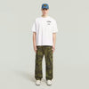 G-Star Raw Mens Running Dog Back Gr Boxy T-Shirt White