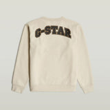G-Star Raw Mens Whitebait Running Dog Sweatshirt