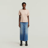 G-Star Raw Womens Script T-Shirt In Light Pink