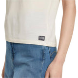 G-Star Raw D26417 C954 Small Center Logo R T-Shirt Chalk