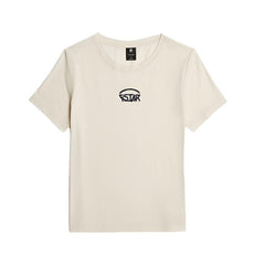 G-Star Raw D26417 C954 Small Center Logo R T-Shirt Chalk