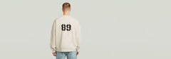 G-Star Raw White Sprayed 89 Gr Loose R Sweater