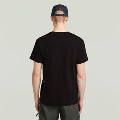 G-Star- Raw Men Sprayed T-Shirt In Black
