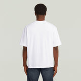 G-Star Raw Mens Studio AMS Boxy T-Shirt In White