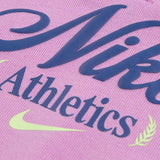 Nike Girls Tennis Lifestyle Short Sleeves Dress In Light Magenta