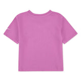 Nike Girls Cherry Boxy Tee T-Shirts In Light Magenta