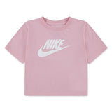 Nike Girls Hbr Club Boxy Tee T-Shirt In Meduim Soft Pink