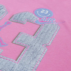 Jordan Blue Jeans & Bling Ss Tee Pink
