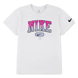 Nike Girls Pillbox T-Shirt In White