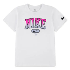 Nike Girls Pillbox T-Shirt In White