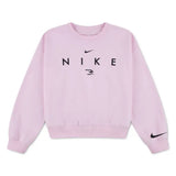 Nike Girls Graphic Sweatshirt In Pink