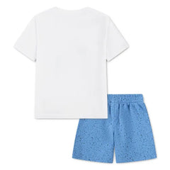 Jordan Boys MJ The Greatest Speckle Set In White And Blue