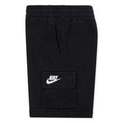 Nike Boys Lbr Cargo Short In Black