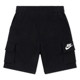 Nike Boys Lbr Cargo Short In Black