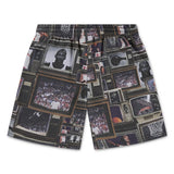 Jordan Boys Brooklyn Aop Shorts In Black Multi
