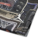 Jordan Boys Brooklyn Aop Shorts In Black Multi