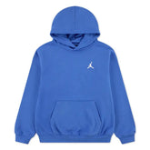 Jordan Boys Brooklyn French Terry Pull Over Hoodie In Blue