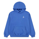 Jordan Boys Brooklyn French Terry Pull Over Hoodie In Blue