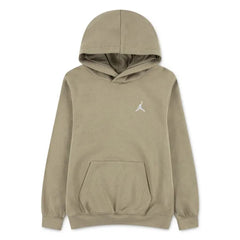 Jordan Boys French Terry Pull Over Hoodie In Khaki